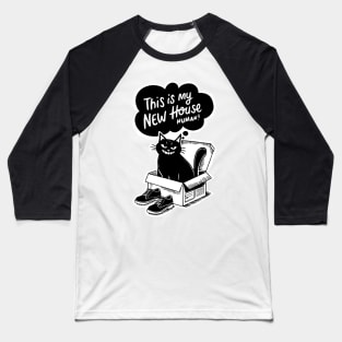 Cat box Baseball T-Shirt